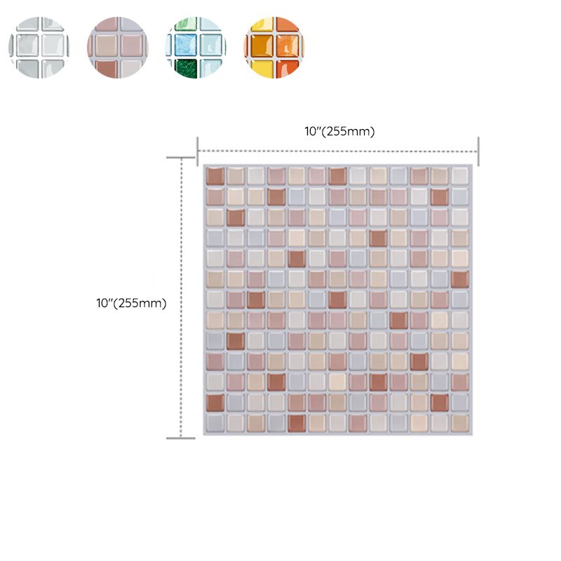 BowLift | PVC tile peel and stick tile kitchen waterproof mosaic backsplash wall tile