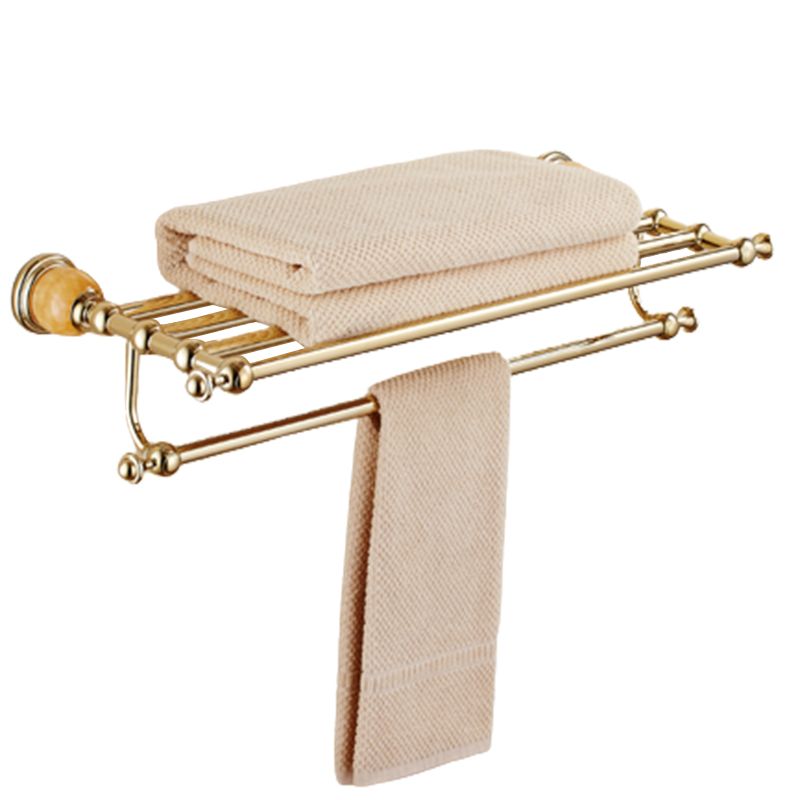 BowLift | Contemporary brushed brass bathroom accessories as a single piece or as a set