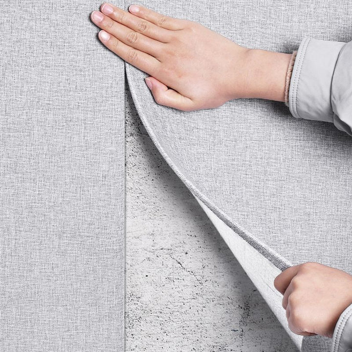 BowLift | Modern Linen Wall Cladding Panels Textured Wall Interior Anti-Collision Board