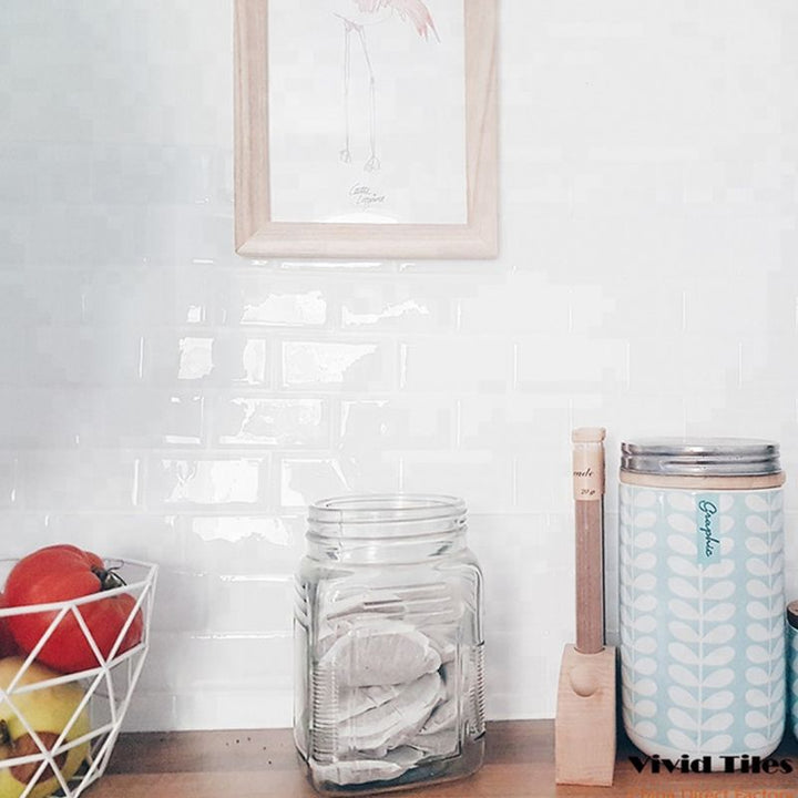 BowLift | Plastic Peel & Stick Subway Tile Modern Easy Peel & Stick Subway Tile