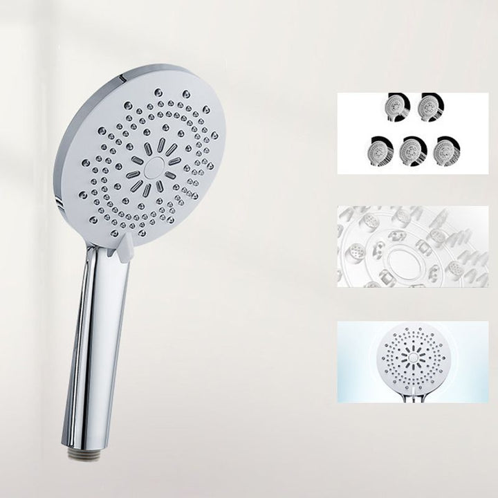 BowLift | Modern Style Round Handheld Shower Bathroom Metal Wall-Mounted Hand Shower