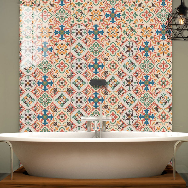 BowLift | Square Peel & Stick Mosaic Tile PVC Waterproof Mosaic Tile Wallpaper