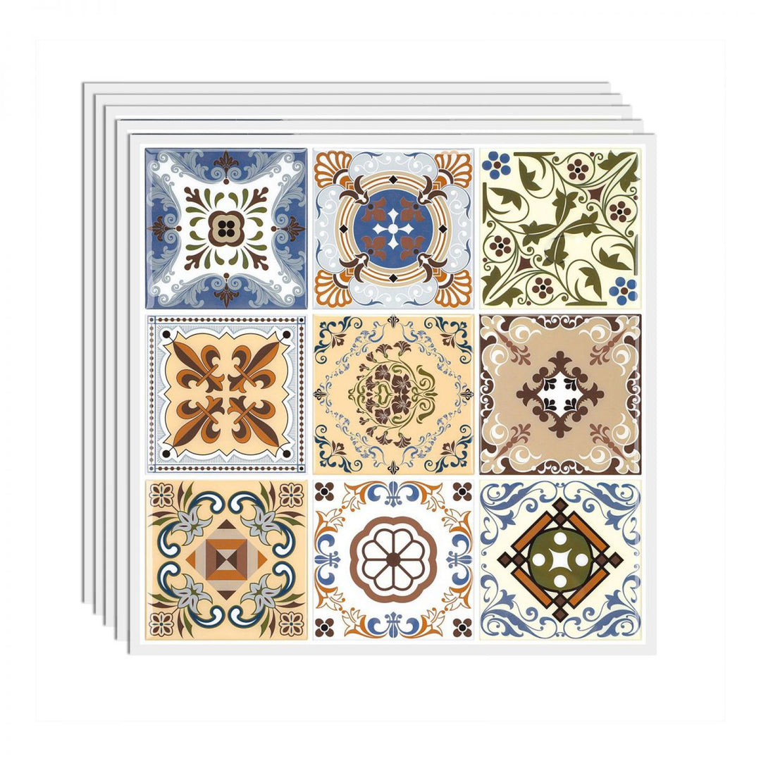 BowLift | Mosaic Tile Peel and Stick Wall Tile Modern Peel and Stick Wall Tile with Waterproof
