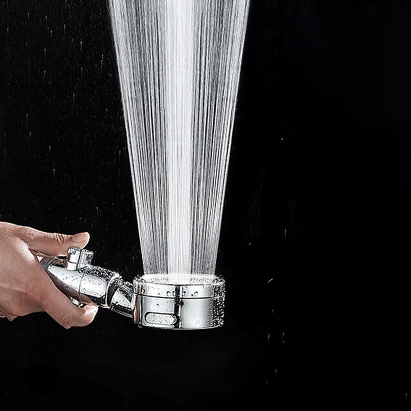 BowLift | Modern Handheld Showerhead Silver Round Standard Showerheads