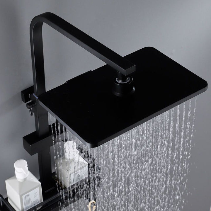 BowLift | Modern Shower System Wall-Mounted Stain-Resistant Shower System with Hand Shower