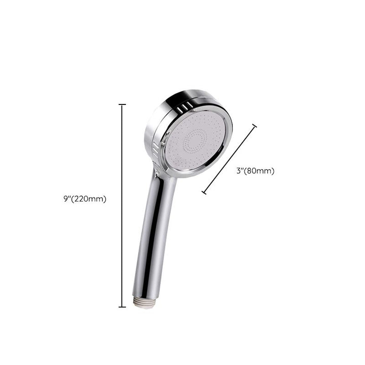 BowLift | Modern Style Round Handheld Shower Bathroom Metal Wall-Mounted Hand Shower