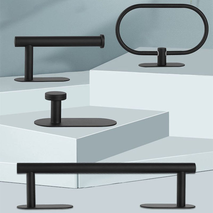 BowLift | Stainless Steel Bathroom Hardware Set Modern Minimalist Bathroom Hardware Set