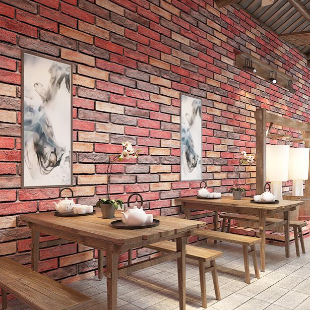 BowLift | Industrial Wall Plank Brick Pattern Bathroom and Living Room Wall Panels