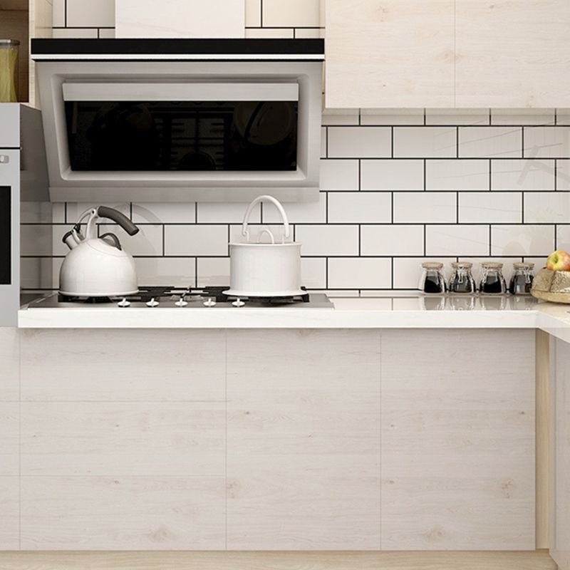 BowLift | Classic Kitchen Back Wall Tiles Plaid Pattern Self-Adhesive Back Wall Tiles
