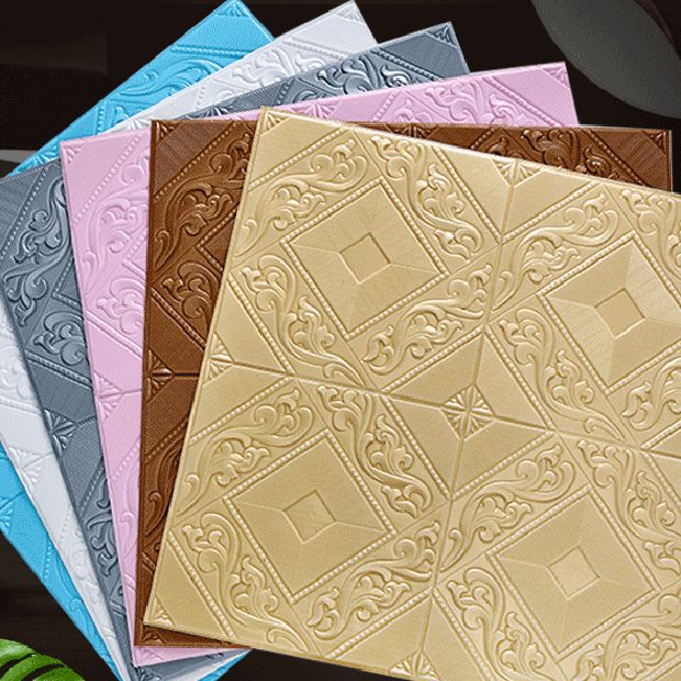 BowLift | Modern Tin Backsplash Cover Three-Dimensional Printing Wall Ceiling Panel