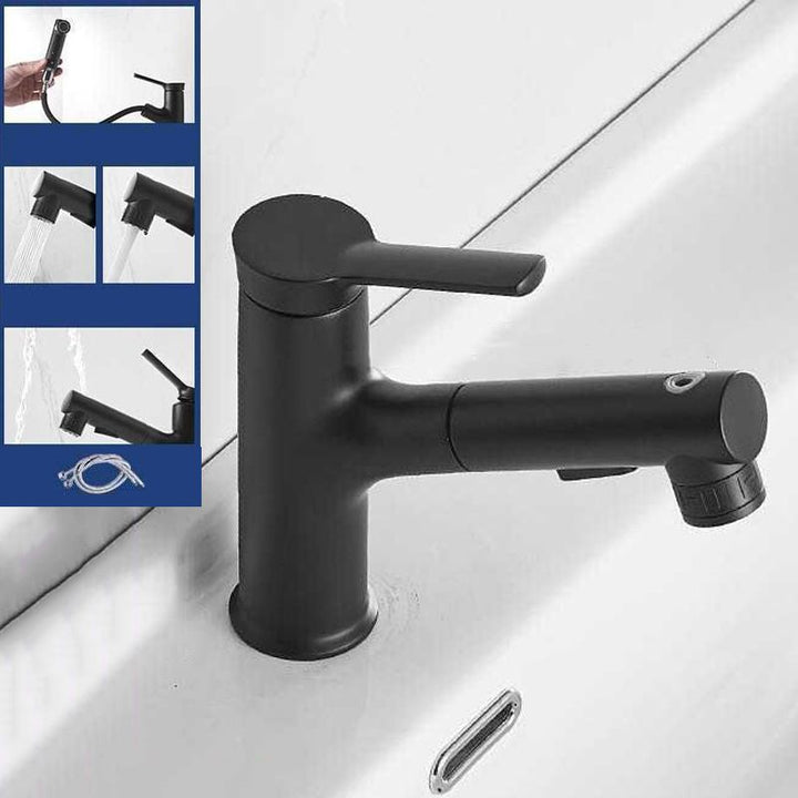 BowLift | Modern Design Bathroom Faucet Single Lever Mixer with Water Hose