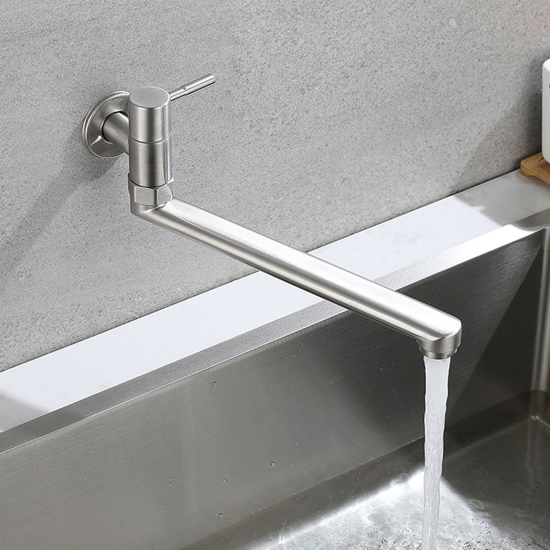 BowLift | Kitchen faucet pot filling valve single handle swivel stainless steel kitchen faucet