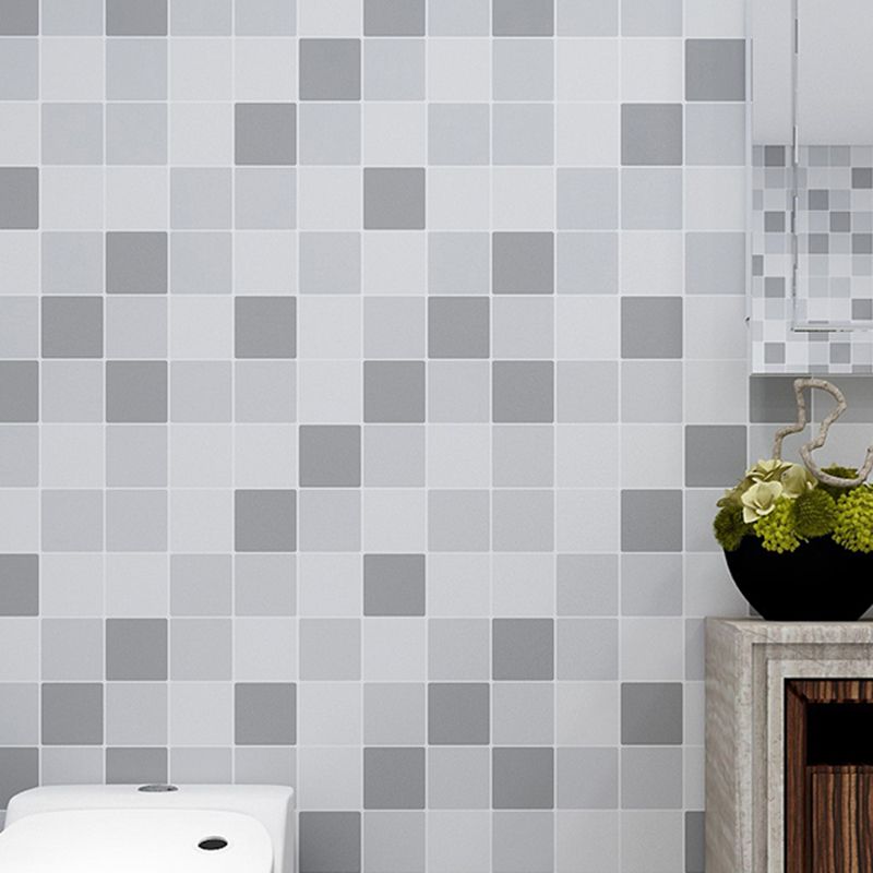 BowLift | Modern Peel & Stick Tile Plastic Grid Peel/Stick Splash Guard Tile for Shower