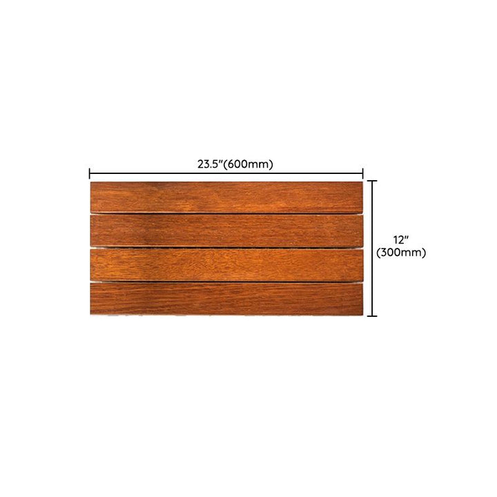 BowLift | Modern Style Square Wood Floor Corrosion-Resistant Outdoor Wood Floor