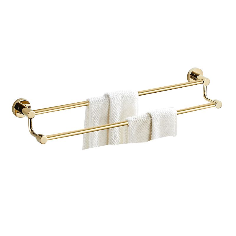 BowLift | 4 Pieces Traditional Bathroom Accessory Set Brass Bathroom Set in Matte Gold
