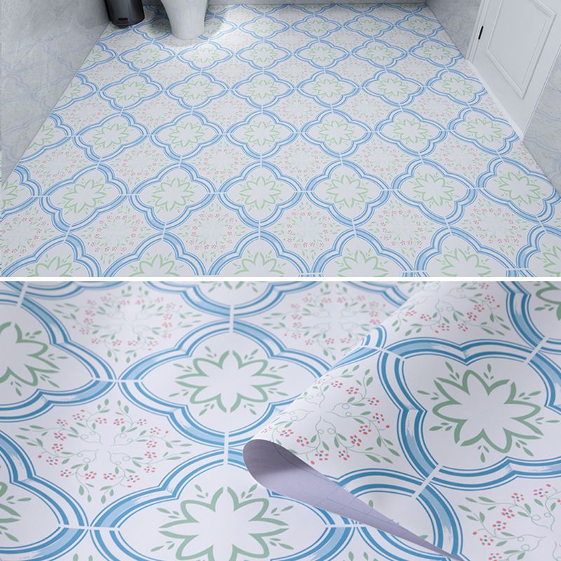BowLift | Modern vinyl floor planks for peeling and sticking Geometrically printed PVC flooring