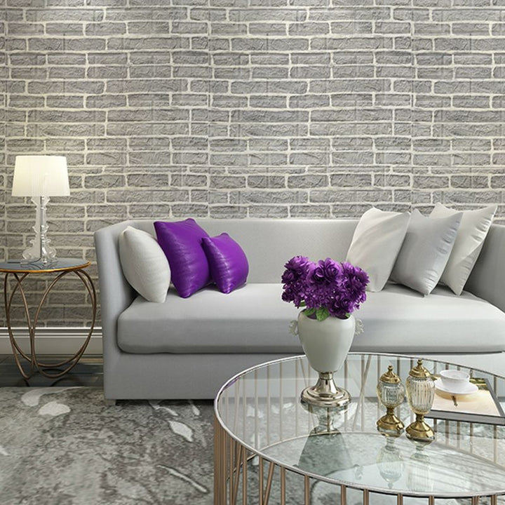 BowLift | Artificial Brick Wall Panel In Industrial Style Simple Living Living Room Wall Panel (1-Pack)