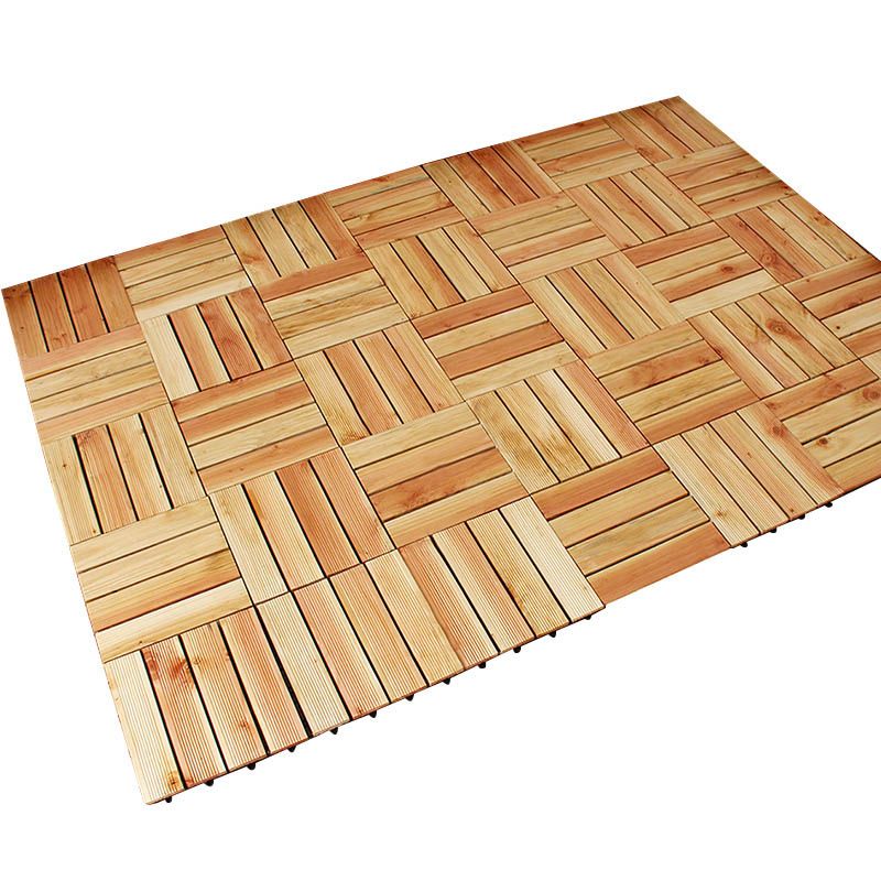 BowLift | Connection Patio Floor Tiles Made of Solid Wood Patio Floor Tiles
