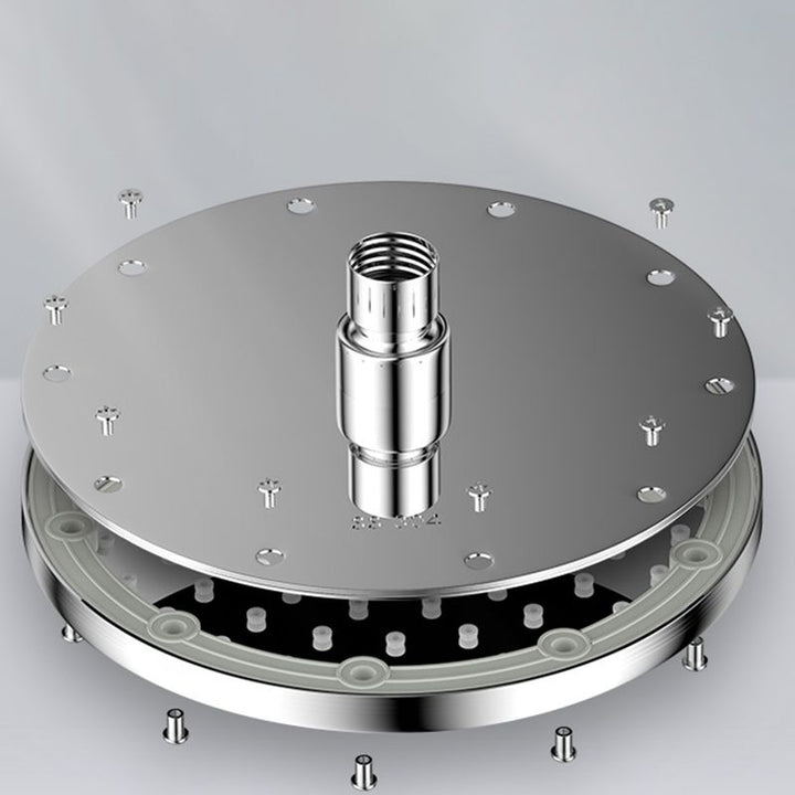 BowLift | Contemporary Shower Head Combination Polished Stainless Steel Ceiling Mounted Shower Head