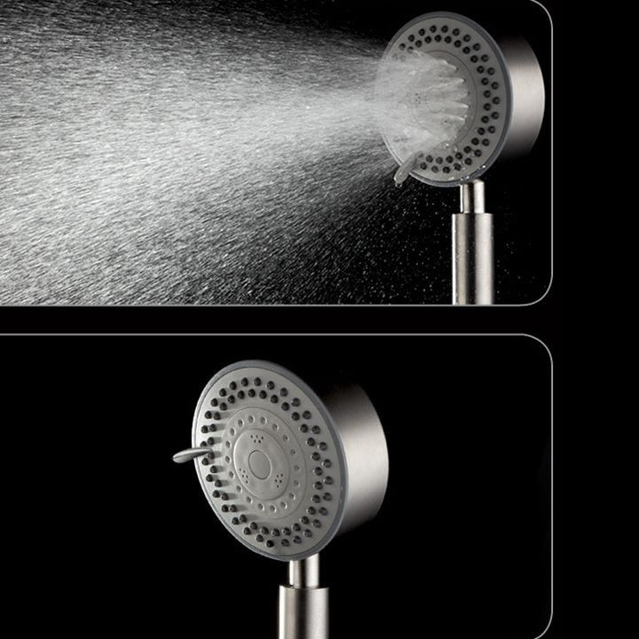 BowLift | Standard Spray Shower Head Polished Nickel Handheld Shower