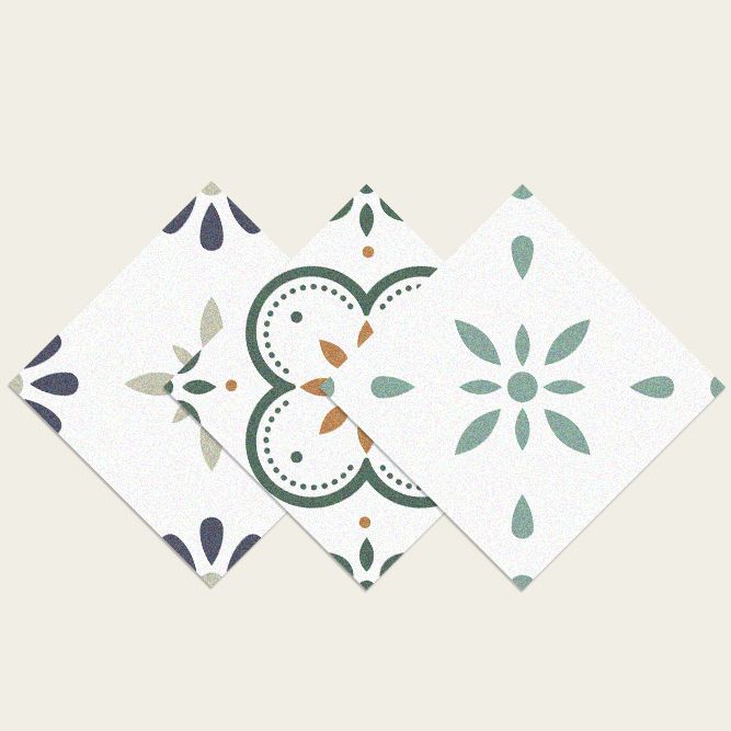 BowLift | Modern Floor Tile Peel and Stick Ceramic Pattern PVC Flooring