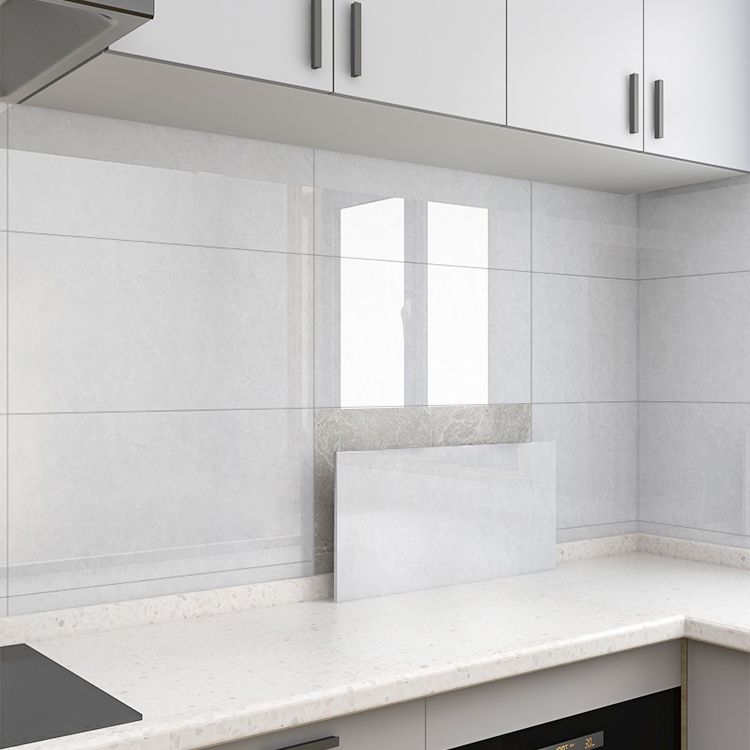 BowLift | Rectangular Mold Resistant Tile PVC Single Peel & Stick Tile for Splashback Wall