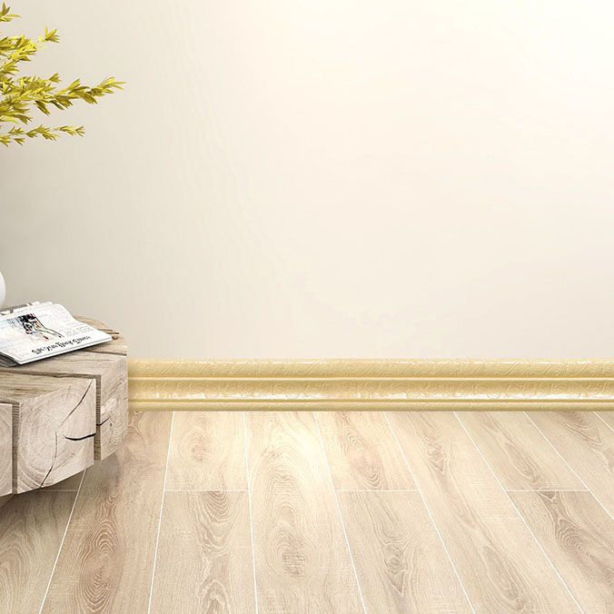 BowLift | Modern PVC Wood Profile Smooth Wood Profile 3D Living Room Set with 1