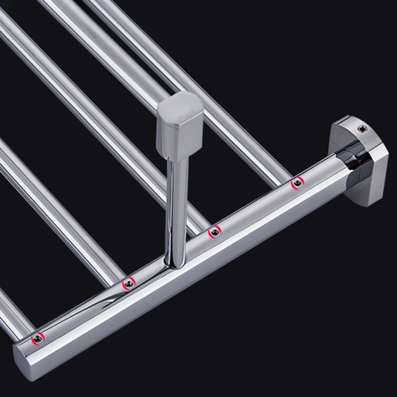 BowLift | Contemporary Bathroom Accessories Hardware Set in Silver Metal