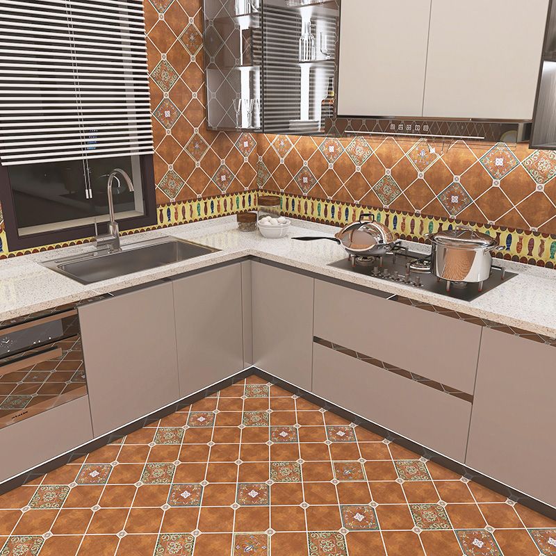 BowLift | Modern Peel and Stick Tile Mosaic Peel and Stick Splash Guard for the Bathroom