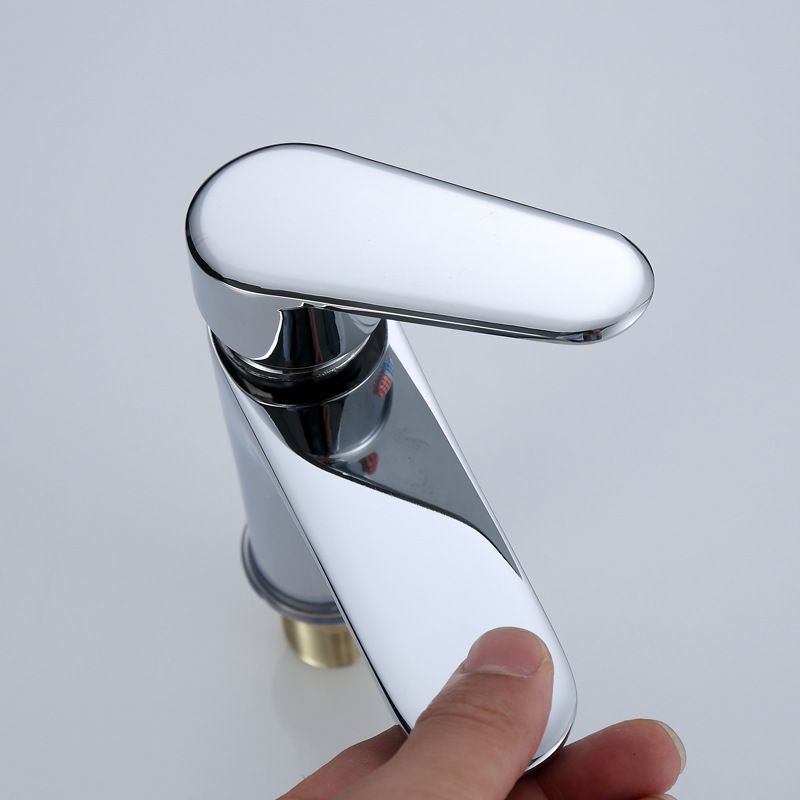 BowLift | Modern Sink Faucet Monochrome Brass Sink Faucet for the Bathroom