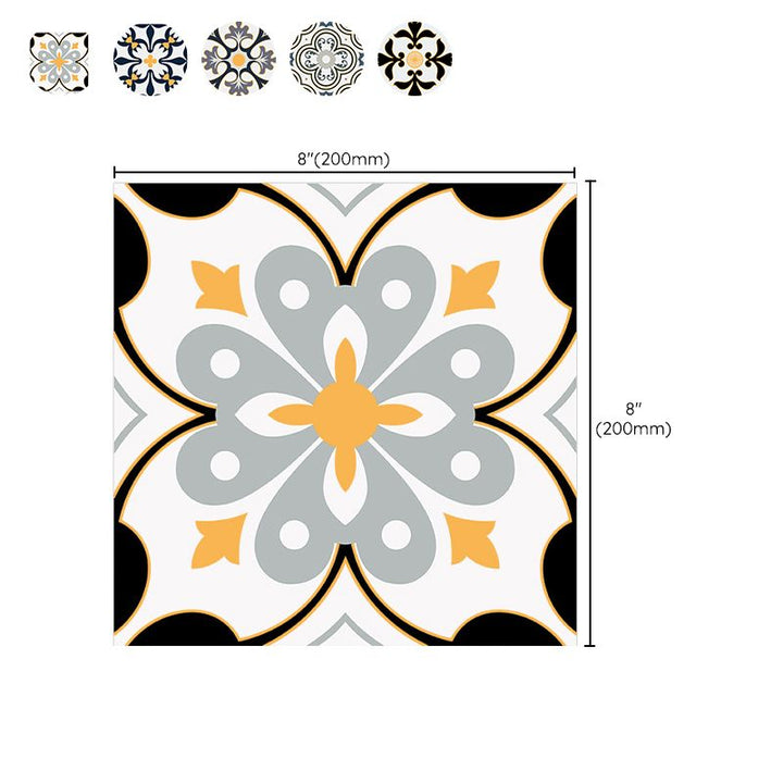 BowLift | PVC Square Peel & Stick Mosaic Tile Multi-Colors Kitchen and Bathroom Single Tile