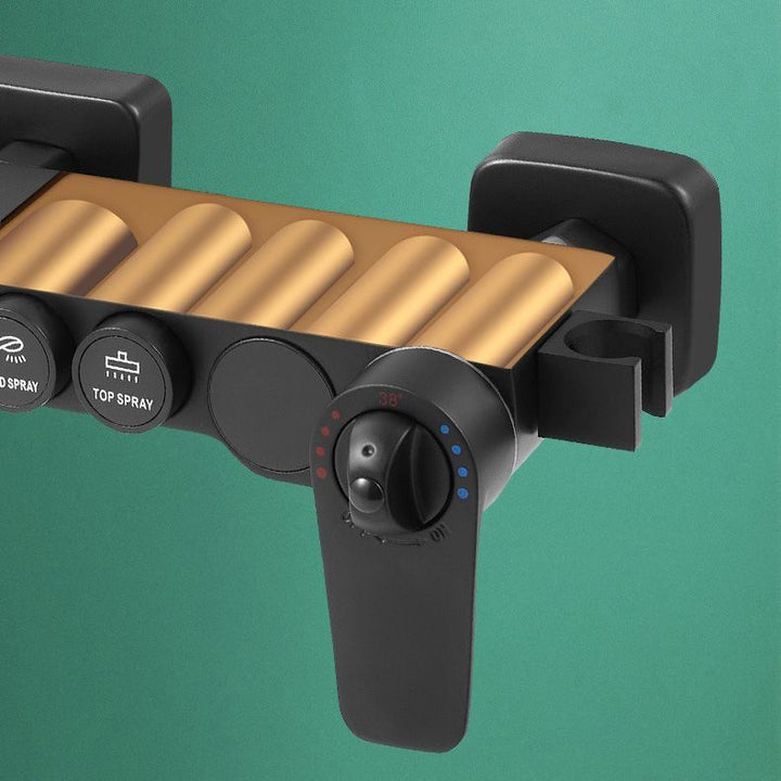 BowLift | Modern adjustable water flow shower faucet shower hose shower system on the wall