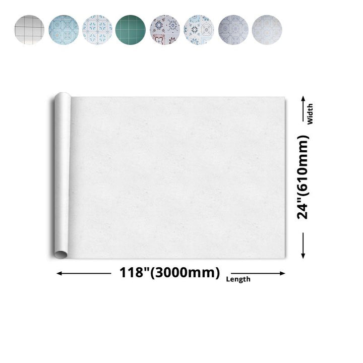 BowLift | Modern Peel and Stick Backsplash PVC Mosaic Tiles Wallpaper for Backsplash Wall