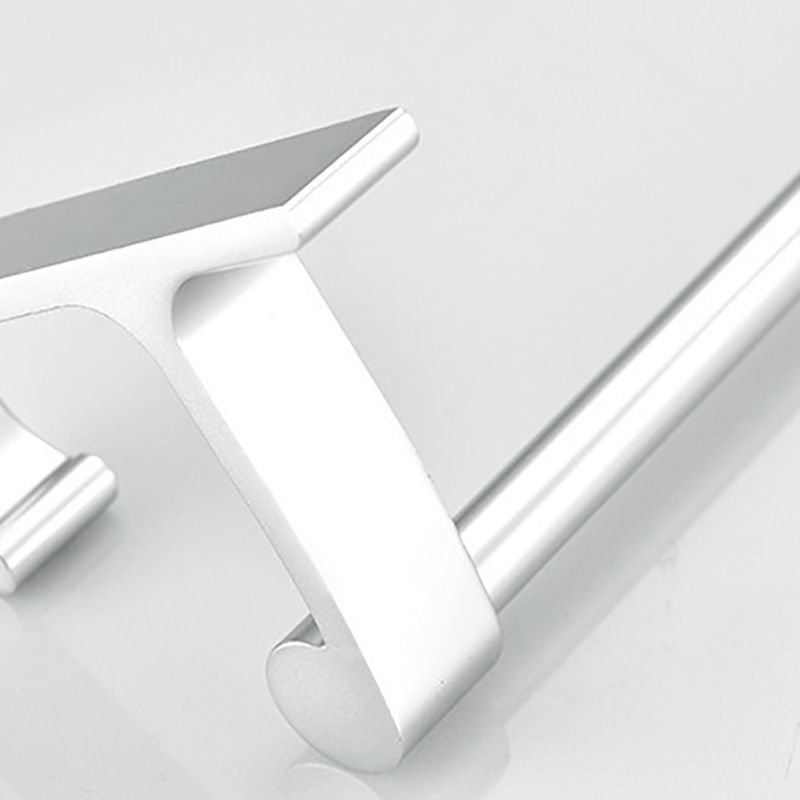 BowLift | Chrome/Black Classic Bathroom Accessory Set Modern Bath Shelf/Towel Bar & Paper Holder