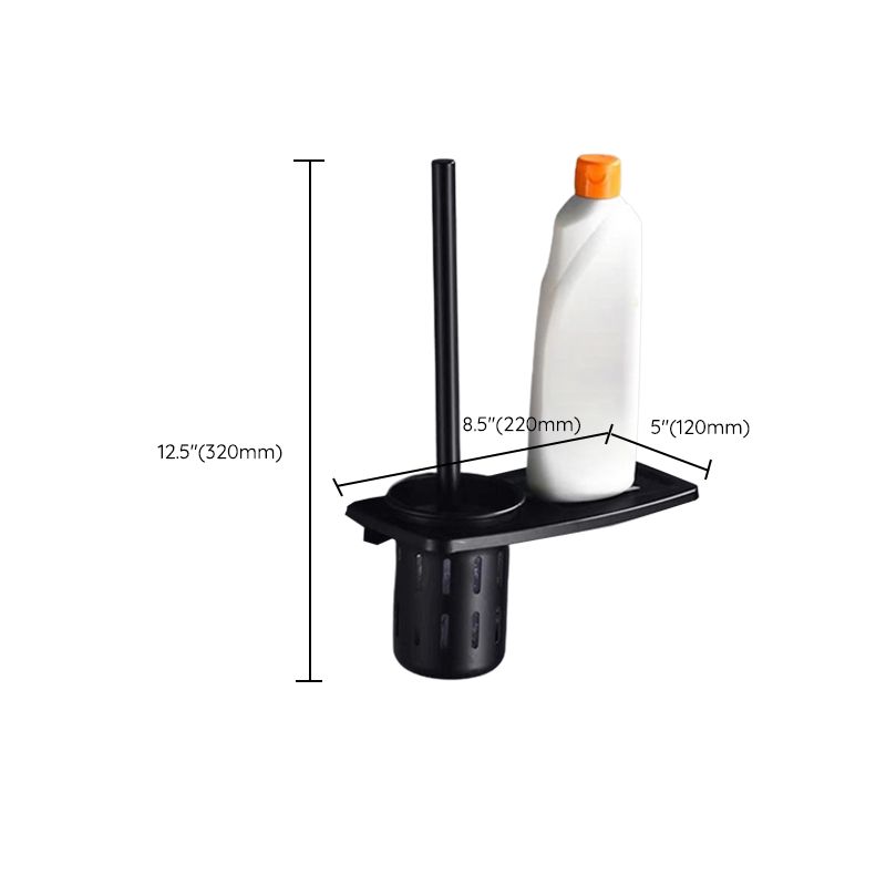 BowLift | Modern Bathroom Accessory Set Black Soap Dish Bath Shelf Bathroom Set