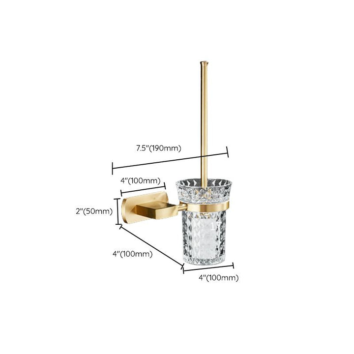 BowLift | Traditional Golden Bath Accessories Set Brass Bathroom Accessories Kit