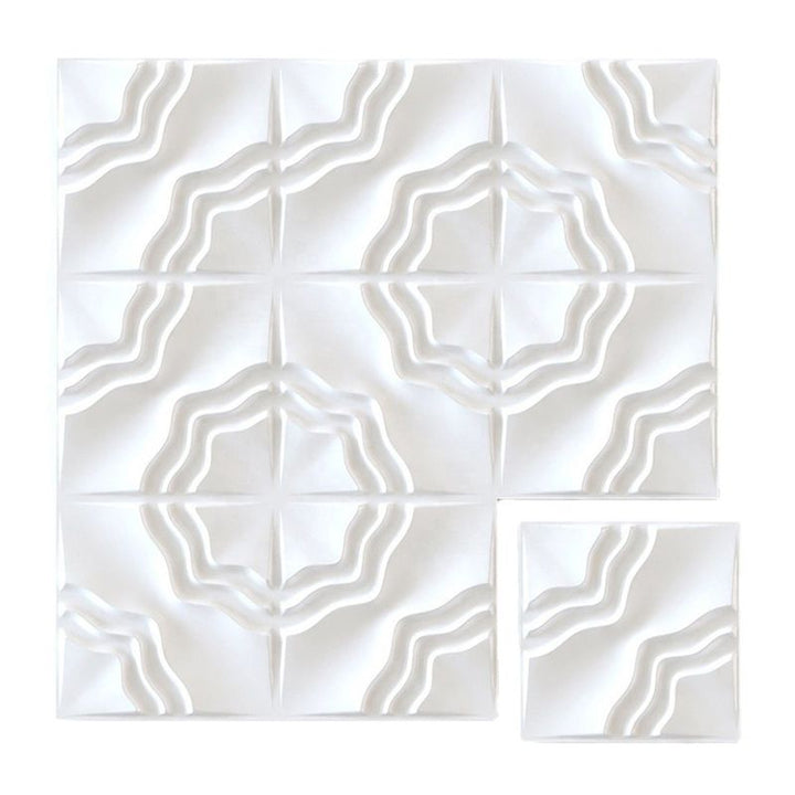 BowLift | Modern square wall panel Peel and stick texture pattern wall covering
