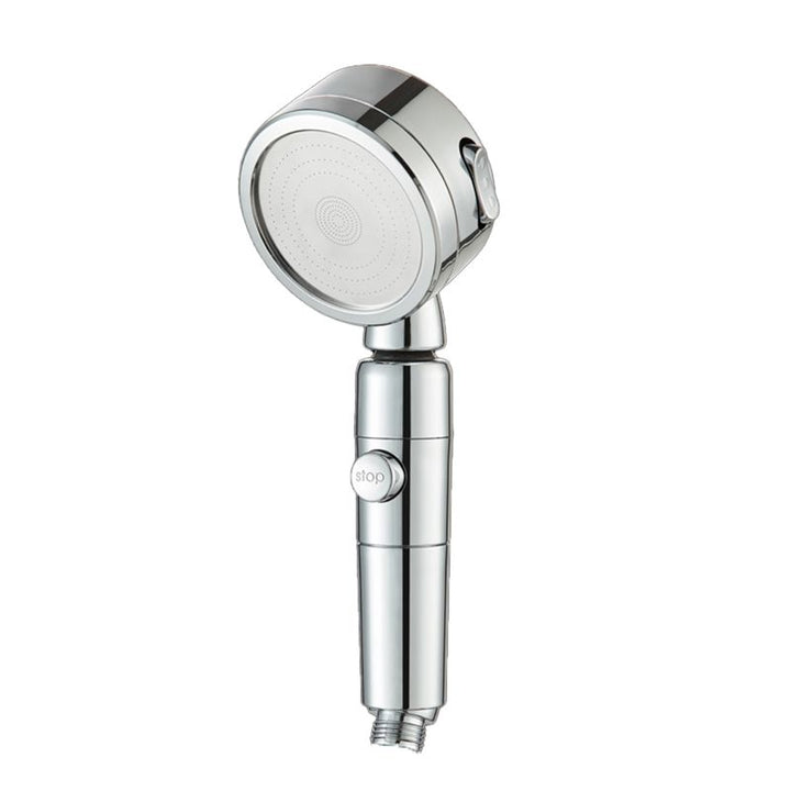 BowLift | Contemporary 3 Jet Shower Head Adjustable Spray Pattern Rotatable Handheld Shower