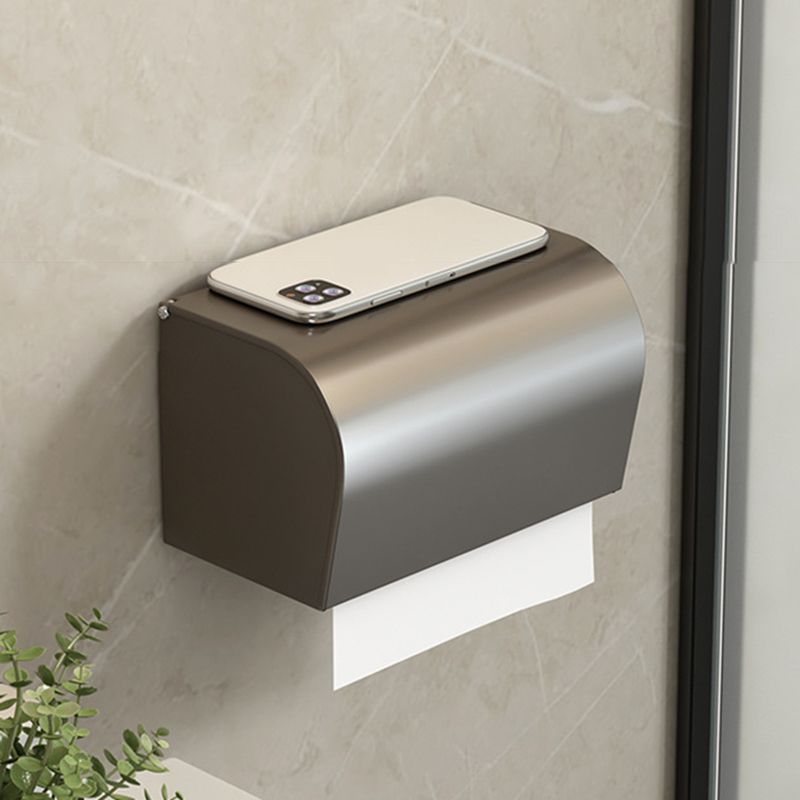 BowLift | Contemporary Bathroom Accessory Set Grey Aluminum Bathroom Accessory Kit