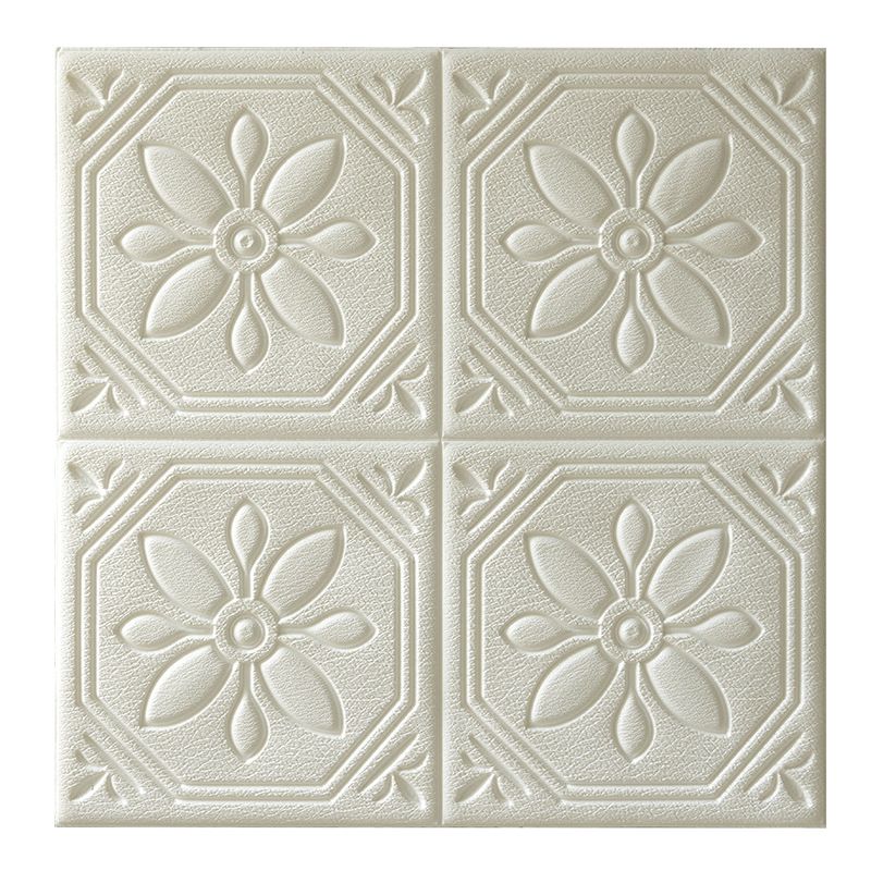 BowLift | Modern Wall Panel Floral 3D Print Peel and Stick Waterproof Wall Panels