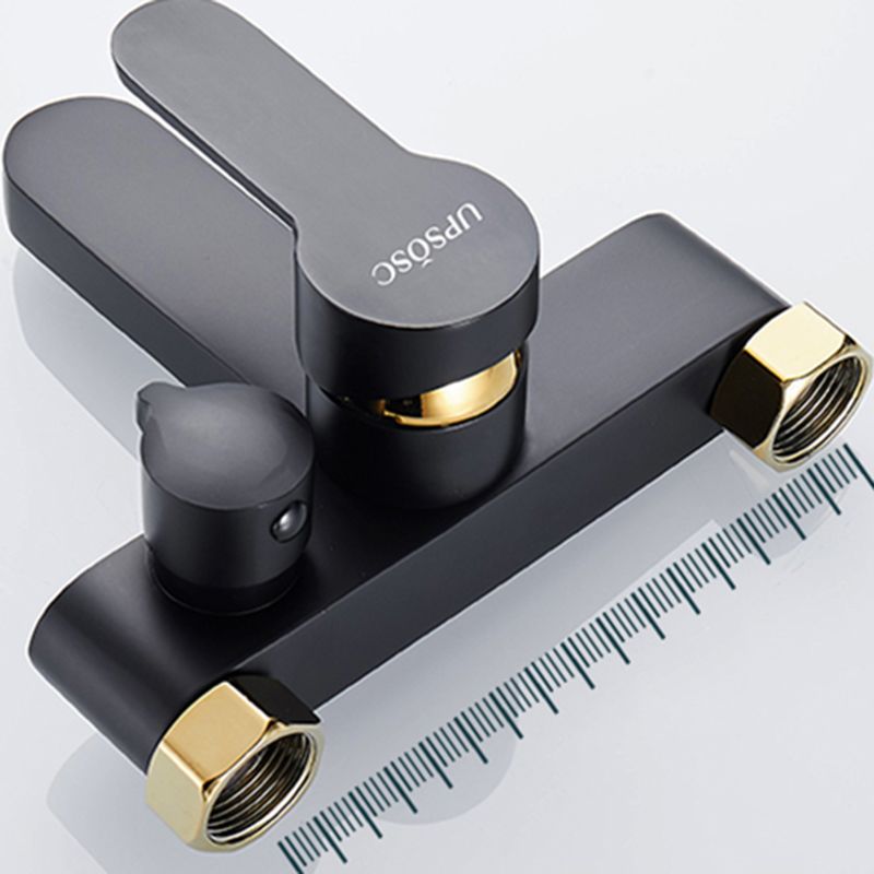 BowLift | Modern Bathtub Faucet Lever Handle Wall Mounted Fixed Bathtub Faucet
