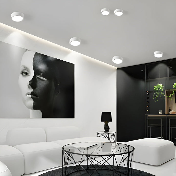 Modern LED ceiling light – Round shape & warm LED light | Cozy lighting for any room | Bowlift