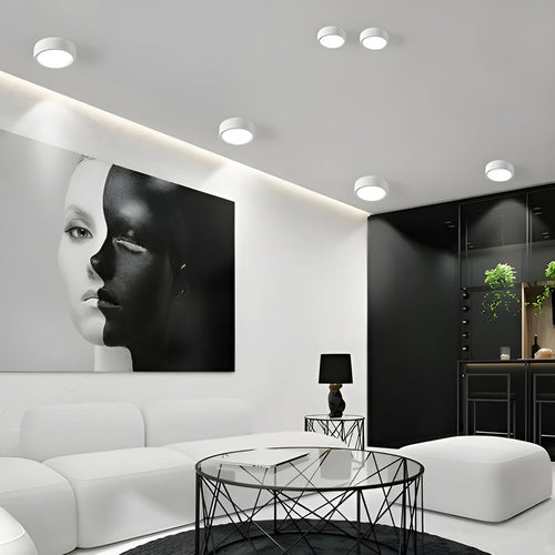 Modern LED ceiling light – Round shape & warm LED light | Cozy lighting for any room | Bowlift