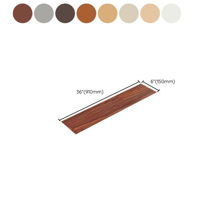 BowLift | Rectangular waterproof PVC floor coverings for peeling and sticking fire-resistant PVC floor coverings