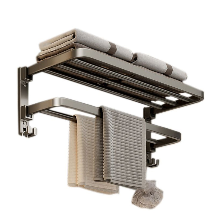 BowLift | Modern Stainless Steel Bathroom Shelf Bathroom Accessories Set Towel Holder Bathroom Set