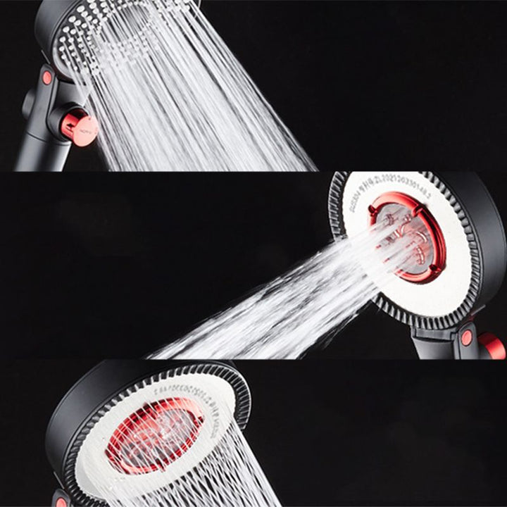 BowLift | Modern Plastic Shower Head Adjustable Water Flow Handheld Shower Head