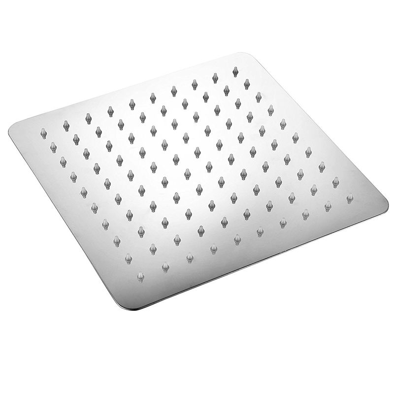BowLift | Contemporary Shower Combo Fixed Shower Head Stainless Steel Wall Mounted Square Shower Head