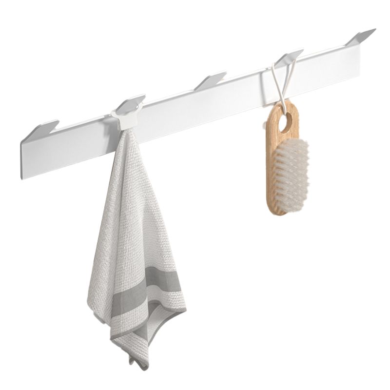 BowLift | Modern White Bathroom Accessories Set Bathroom Shelf Paper Holder Bathroom Accessories Kit