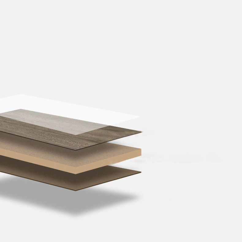 BowLift | Water-resistant laminate click-lock brown wood laminate floor