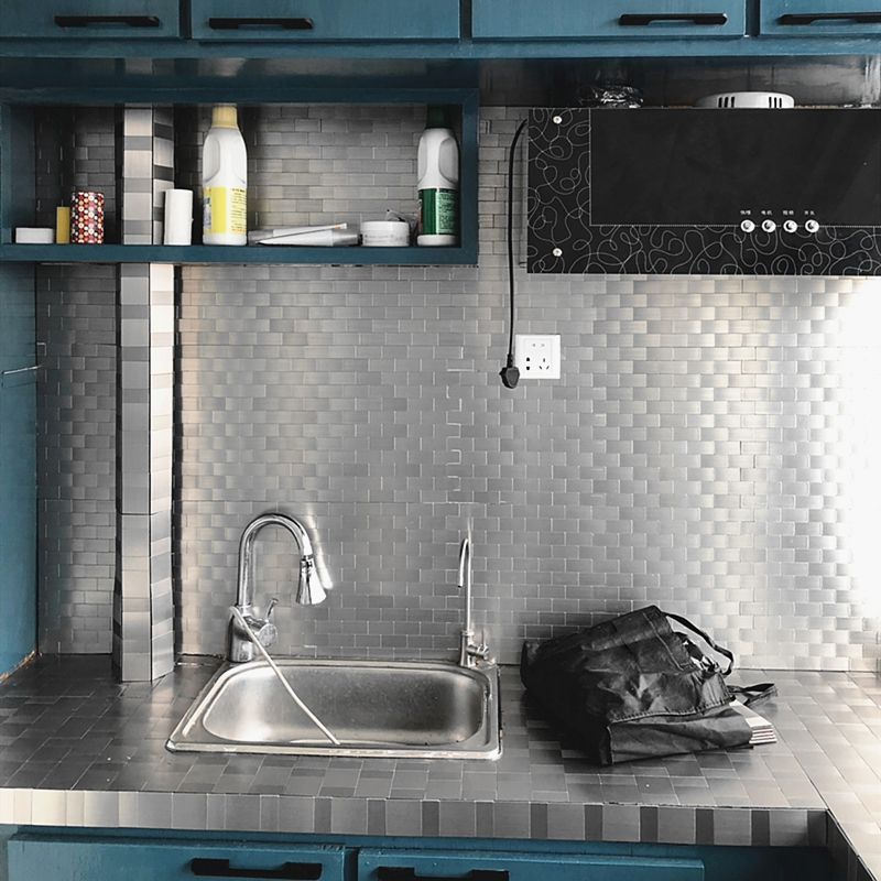 BowLift | Square Peel & Stick Mosaic Tile Waterproof Mosaic Tiles Wallpaper